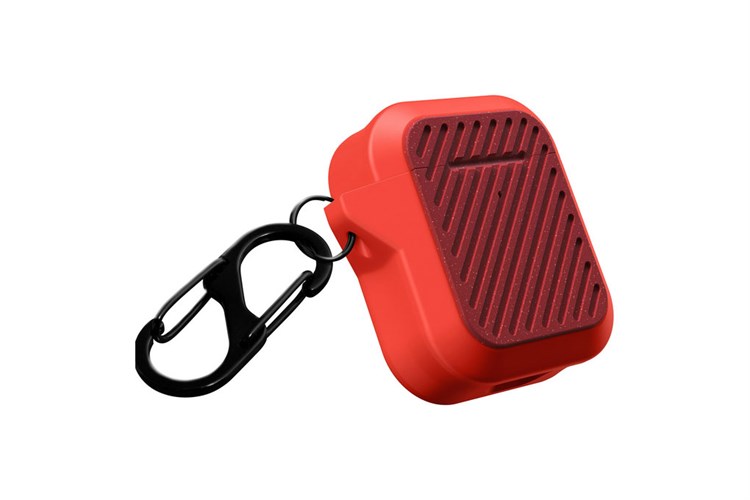 Túi đựng AirPods 1 & 2 Nhựa cứng viền dẻo Laut CAPSULE IMPKT Màu Cam đỏ