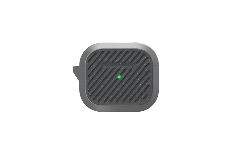 Túi đựng AirPods 3 Nhựa cứng viền dẻo LAUT CAPSULE IMPKT Màu Xám
