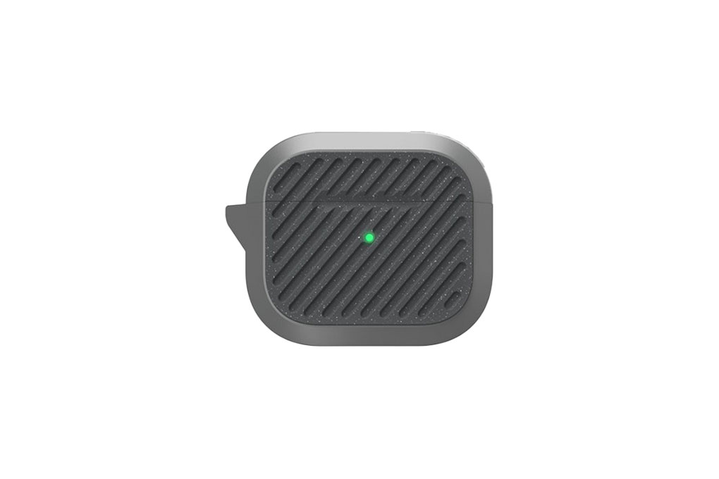 Túi đựng AirPods 3 Nhựa cứng viền dẻo LAUT CAPSULE IMPKT Màu Xám