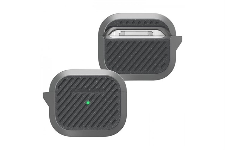 Túi đựng AirPods 3 Nhựa cứng viền dẻo LAUT CAPSULE IMPKT Màu Xám