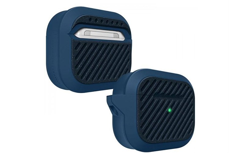 Túi đựng AirPods 3 Nhựa cứng viền dẻo LAUT CAPSULE IMPKT Màu Xanh Dương