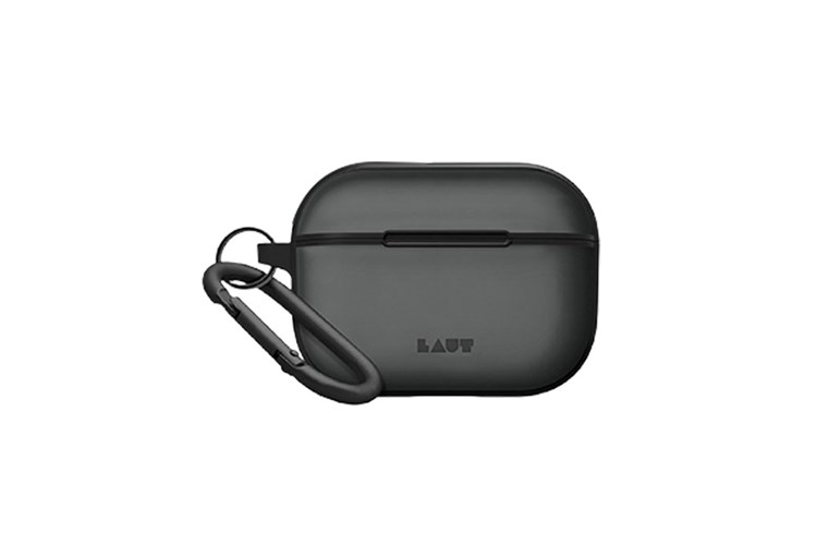 Túi đựng AirPods 3 Nhựa cứng viền dẻo Laut HUEX Màu Đen