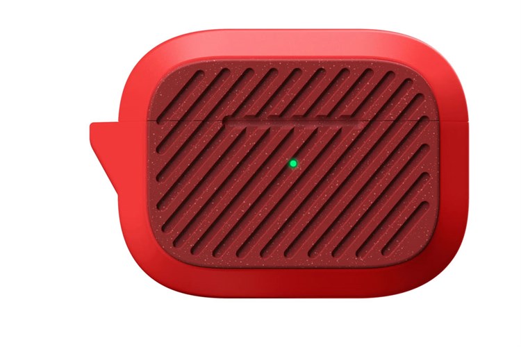 Túi đựng AirPods Pro Nhựa cứng viền dẻo Laut CAPSULE IMPKT Màu Cam đỏ