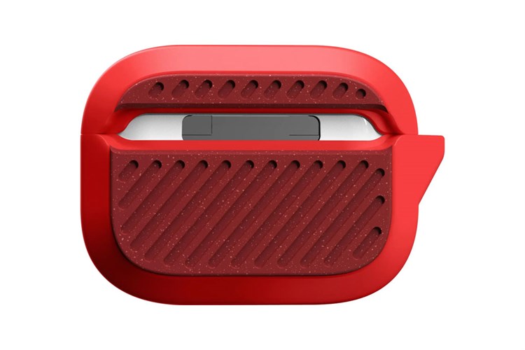 Túi đựng AirPods Pro Nhựa cứng viền dẻo Laut CAPSULE IMPKT Màu Cam đỏ