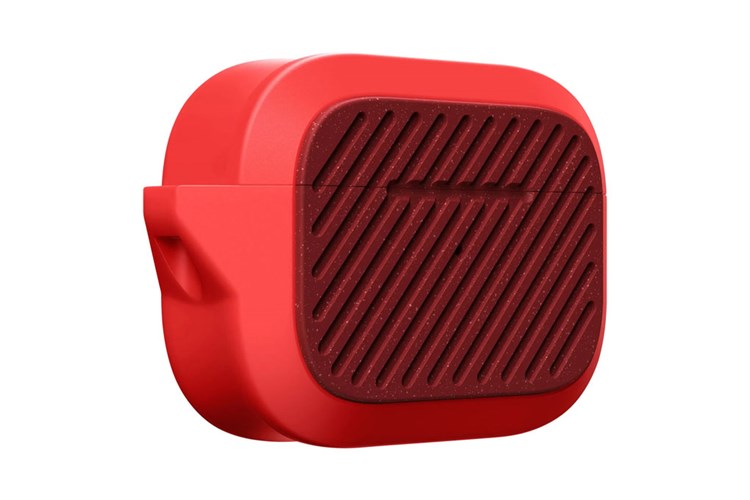 Túi đựng AirPods Pro Nhựa cứng viền dẻo Laut CAPSULE IMPKT Màu Cam đỏ