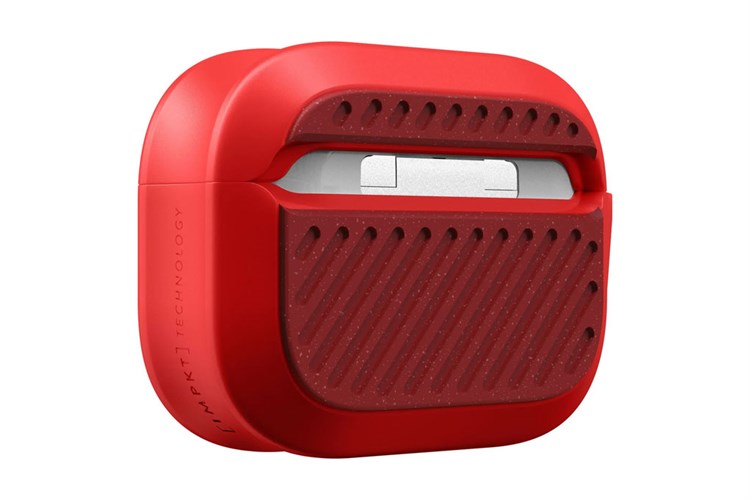 Túi đựng AirPods Pro Nhựa cứng viền dẻo Laut CAPSULE IMPKT Màu Cam đỏ