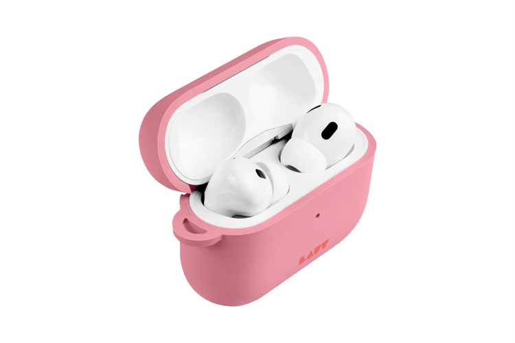 Túi đựng AirPods Pro 2 Nhựa cứng viền dẻo Laut HUEX PASTEL Màu Hồng