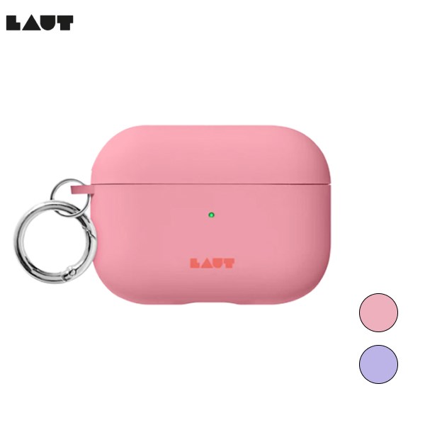 Túi đựng AirPods Pro 2 Nhựa cứng viền dẻo Laut HUEX PASTEL