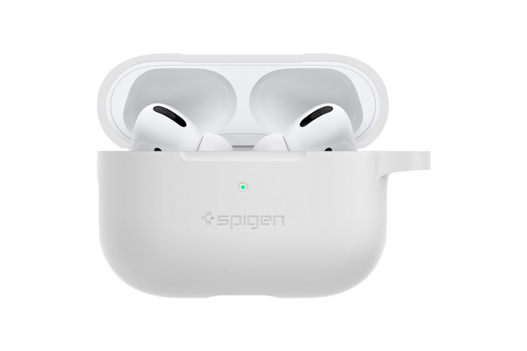 Túi đựng AirPods Pro Silicone SPIGEN Trắng Màu Trắng