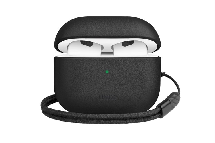 Túi đựng AirPods 3 Da UNIQ TERRA GENIUNE Màu Đen