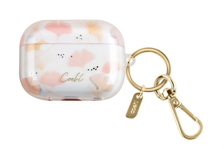 Túi đựng AirPods Pro 2 Silicone UNIQ COEHL MEADOW Liquid Trắng hồng Màu Trắng - Hồng