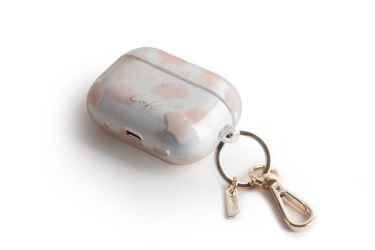 Túi đựng AirPods Pro 2 Silicone UNIQ COEHL MEADOW Liquid Trắng hồng Màu Trắng - Hồng