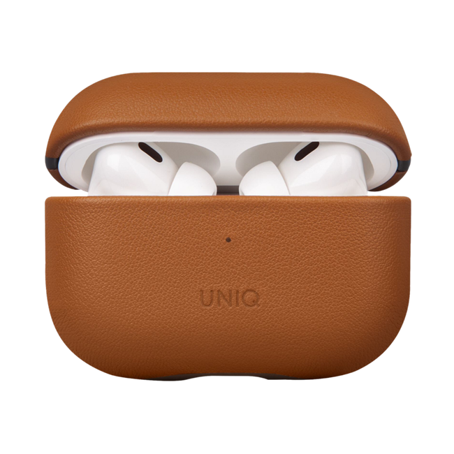Túi đựng AirPods Pro 2 Da UNIQ TERRA GENUINE Nâu