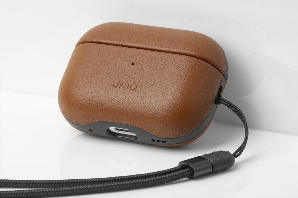 Túi đựng AirPods Pro 2 Da UNIQ TERRA GENUINE Nâu - 2