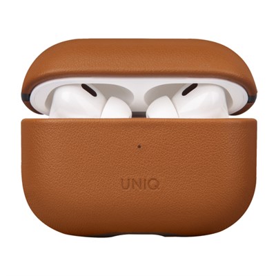 Túi đựng AirPods Pro 2 Da UNIQ TERRA GENUINE Nâu