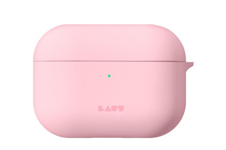 Túi đựng AirPods Pro Nhựa cứng viền dẻo Laut HUEX PASTEL Màu Hồng
