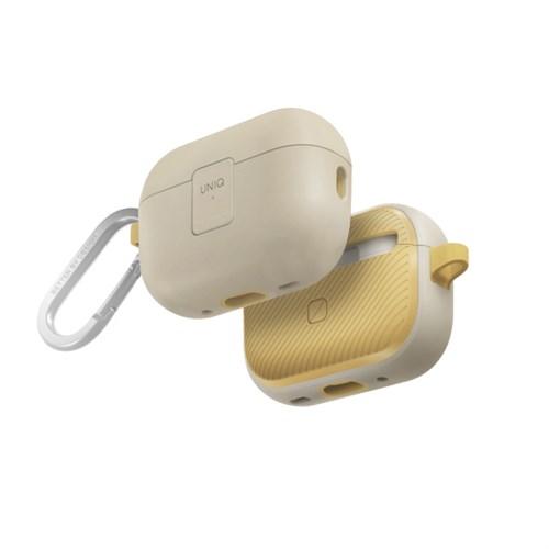 Túi đựng AirPods Pro 2 nhựa PC TPU UniQ Clyde Lock Case Màu Hồng