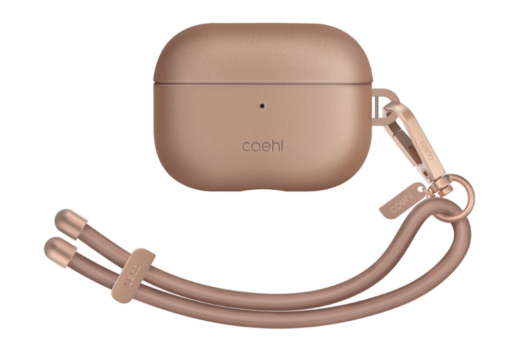 Túi đựng AirPods Pro 2 da PU nhựa PC UNIQ Coehl Haven Màu Da