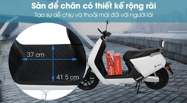 Xe máy điện Yadea G5 Trắng