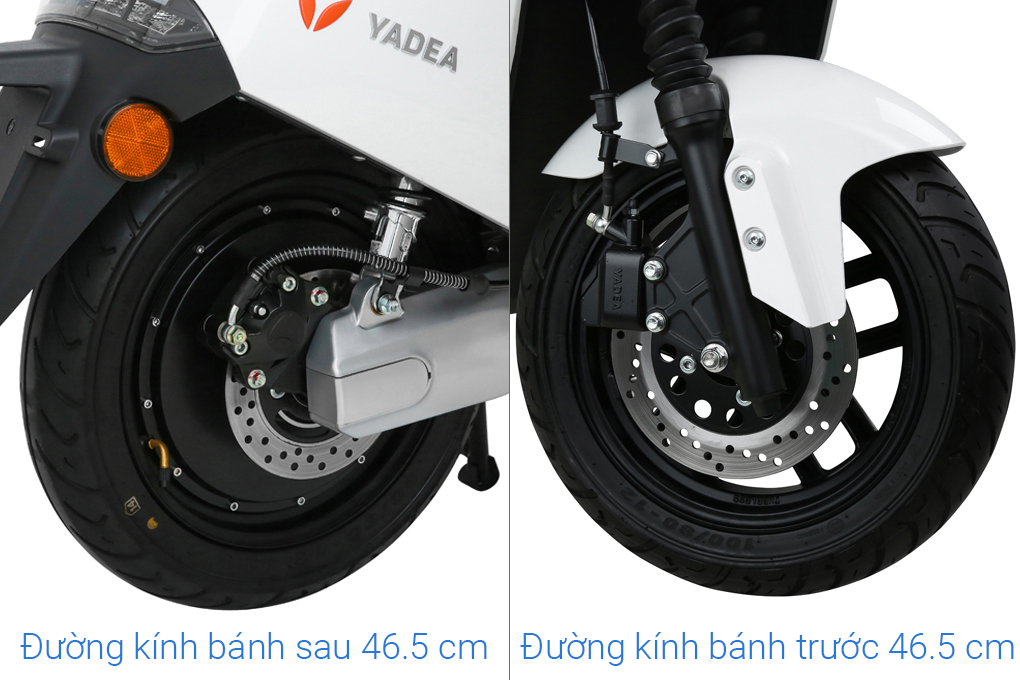 Xe máy điện Yadea G5 Trắng - 8