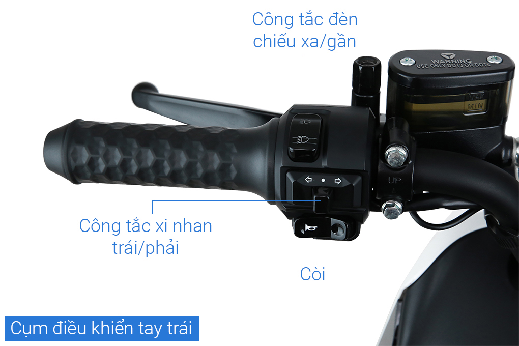 Xe máy điện Yadea G5 Trắng - 9