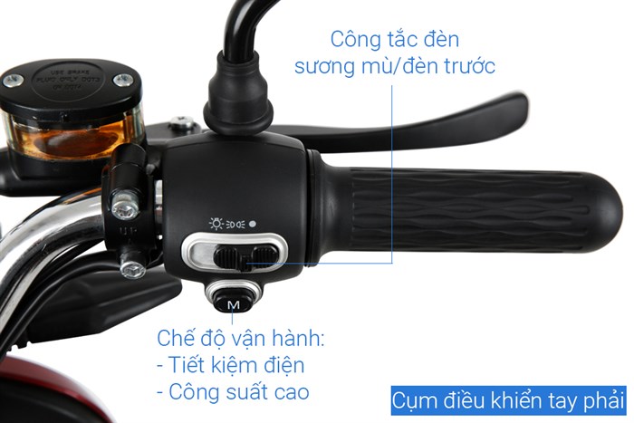 Xe máy điện Yadea E3 Đỏ