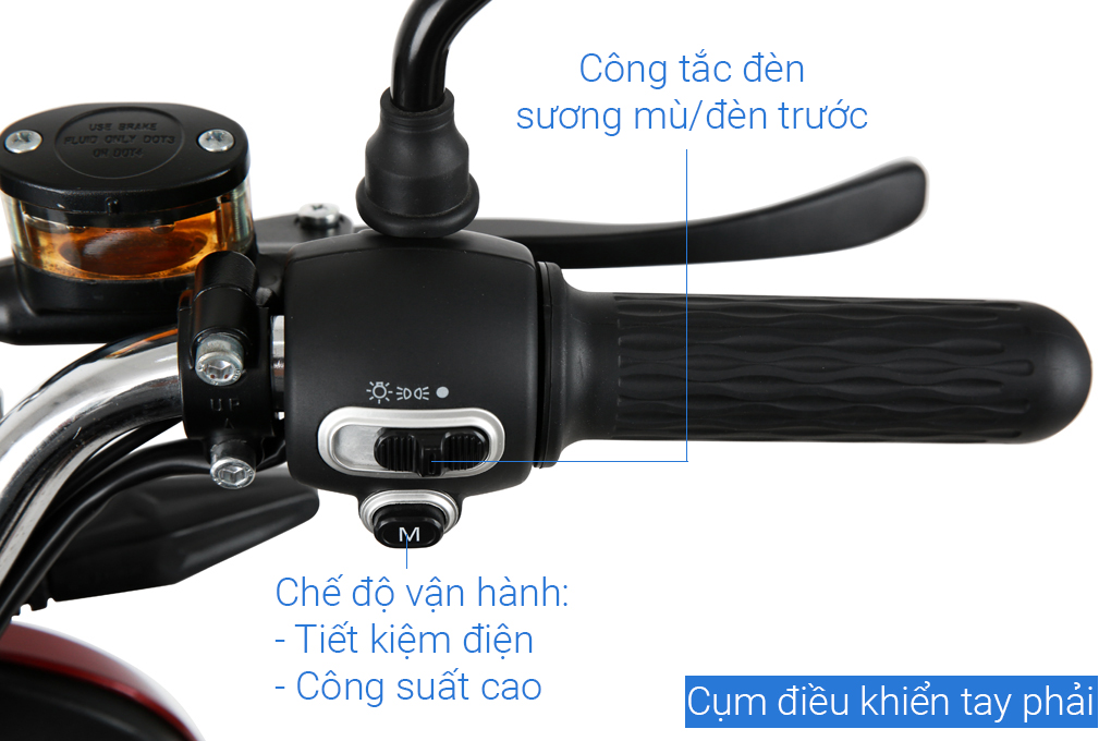 Xe máy điện Yadea E3 Đỏ