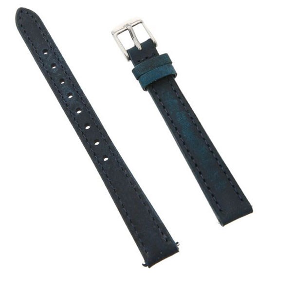 Dây da tổng hợp đồng hồ 12mm G027 Xanh dương