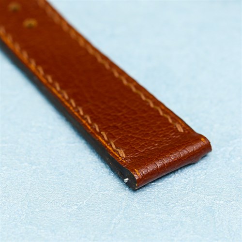 Dây da tổng hợp đồng hồ 18mm CKM1K1 Nâu Màu Nâu