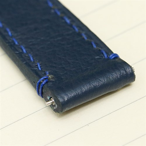 Dây da tổng hợp đồng hồ 16mm CKM1K2 Xanh dương Màu Xanh Dương