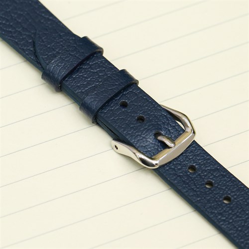 Dây da tổng hợp đồng hồ 16mm CKM1K3 Xanh dương Màu Xanh Dương