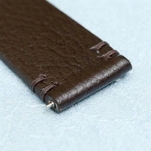 Dây da tổng hợp đồng hồ 18mm CKM1K6 Nâu Màu Nâu