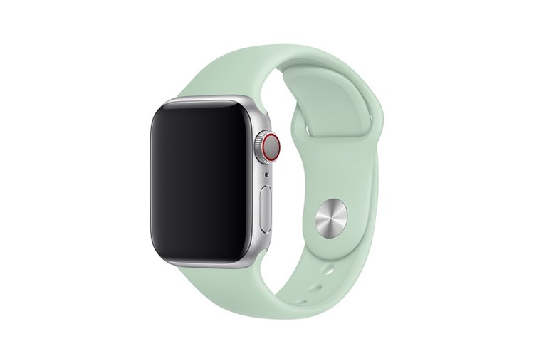 Dây silicone đồng hồ Apple 38-40 mm xanh ngọc MWUM2 (chính hãng Apple) Màu Xanh ngọc