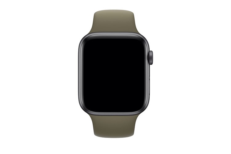 Dây silicone đồng hồ Apple 42-44 mm nâu MWUP2 (chính hãng Apple) Màu Nâu đậm