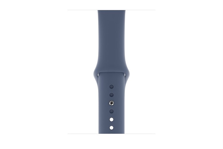 Dây silicone đồng hồ Apple 42-44 mm xanh dương MX0M2 (chính hãng Apple) Màu Xanh Dương