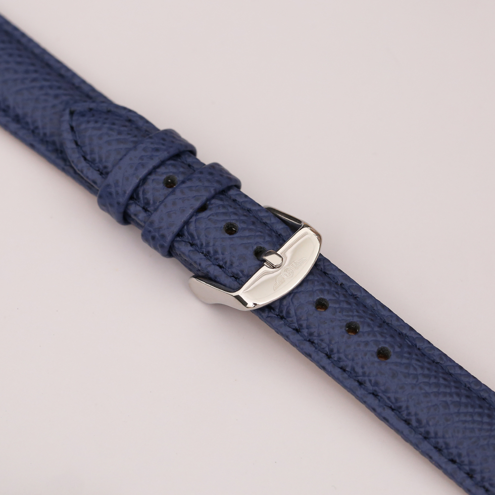Bán dây da đồng hồ 16 mm xanh dương F1013.43