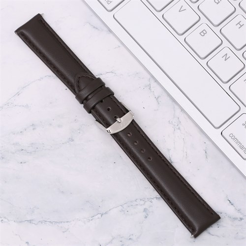 Dây da tổng hợp đồng hồ 18mm M1100.42 Nâu Màu Nâu