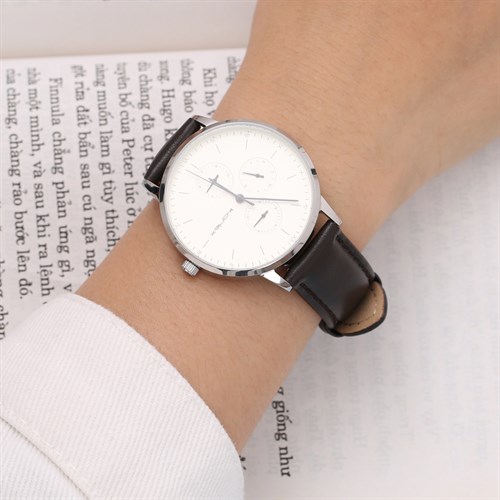 Dây da tổng hợp đồng hồ 18mm M1100.42 Nâu Màu Nâu