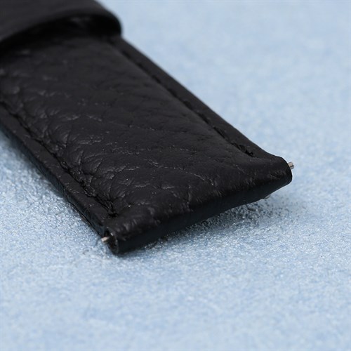 Dây da đồng hồ 20mm M1500.41 Đen Màu Đen