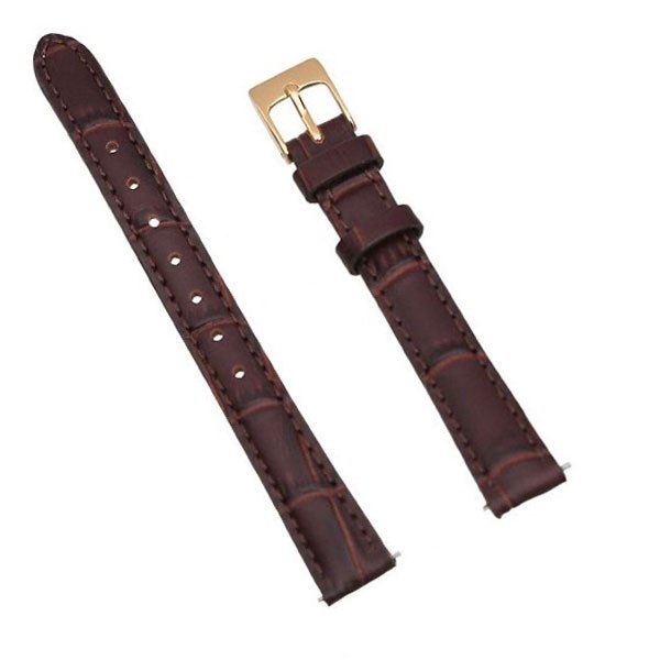 Dây da đồng hồ 12mm L016-01-12