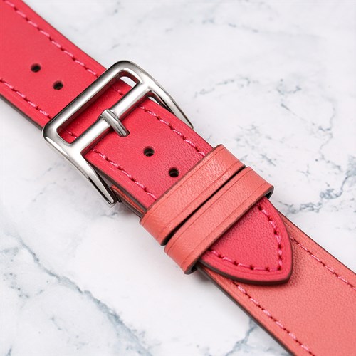 Dây da MVW mặt 40mm M07-03-40 Hồng Đỏ Màu Màu combo