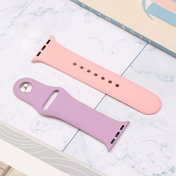 Dây silicone MVW mặt 40mm M02-03-40 Tím Hồng Màu Màu combo