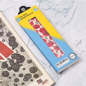 Dây silicone MVW mặt 40mm M05-01-40 Hoa văn