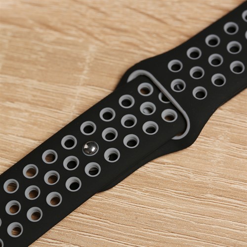 Dây silicone MVW mặt 44mm M01-01-44 Đen Màu Đen