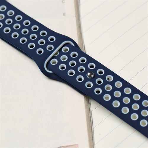 Dây silicone MVW mặt 44mm M01-02-44 Xanh dương Màu Xanh Dương