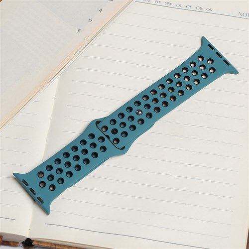 Dây silicone MVW mặt 44mm M01-05-44 Xanh lá Màu Xanh