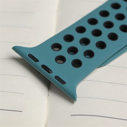 Dây silicone MVW mặt 44mm M01-05-44 Xanh lá Màu Xanh