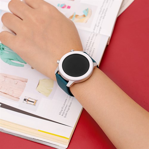 Dây silicone đồng hồ 20mm M04-01-20 Xanh lá Màu Xanh lá