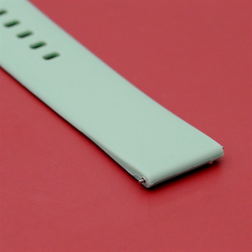 Dây silicone đồng hồ 20mm M04-02-20 Xanh bạc hà Màu Xanh Bạc Hà