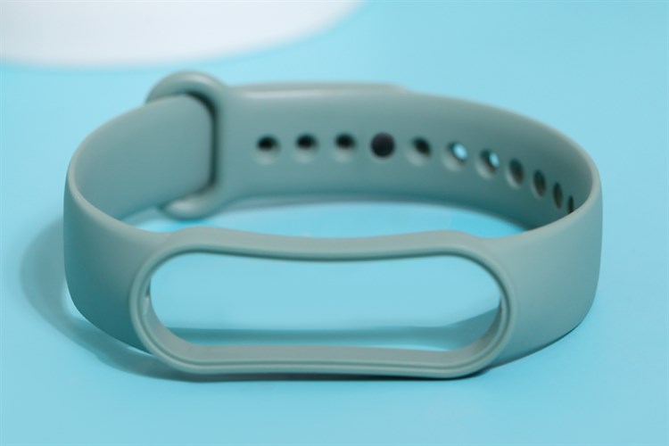 Dây nhựa TPU đồng hồ Miband 5 M001-03-05 Xanh lá Màu Xanh lá